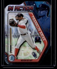 2025 Bowman Draft #BIA-26 Franklin Arias Bowman In Action