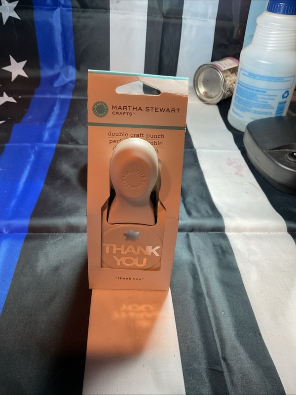 Martha Stewart Paper Punch Thank You - Scrapbook - New NIB