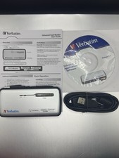 Verbatim Universal USB 2.0 Flash Memory Card Reader Plug  Play Compact