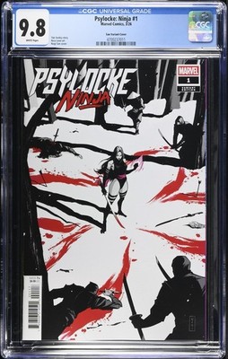 Psylocke: Ninja #1 - Nogi San 1:25 Retailer Incentive Variant Cover - CGC 9.8