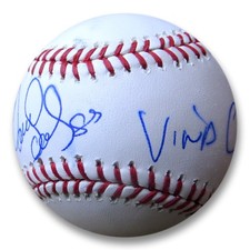 Yaisel Sierra Signed Autographed MLB Baseball Dodgers 