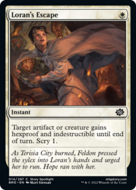 Magic MTG - Flucht aus Loran - Bruderkrieg - MINT/NMINT - DE