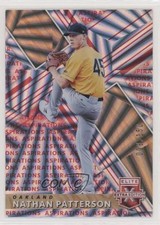 2019 Panini Elite Extra Edition Aspirations Red 9/150 Nathan Patterson #180 5tr