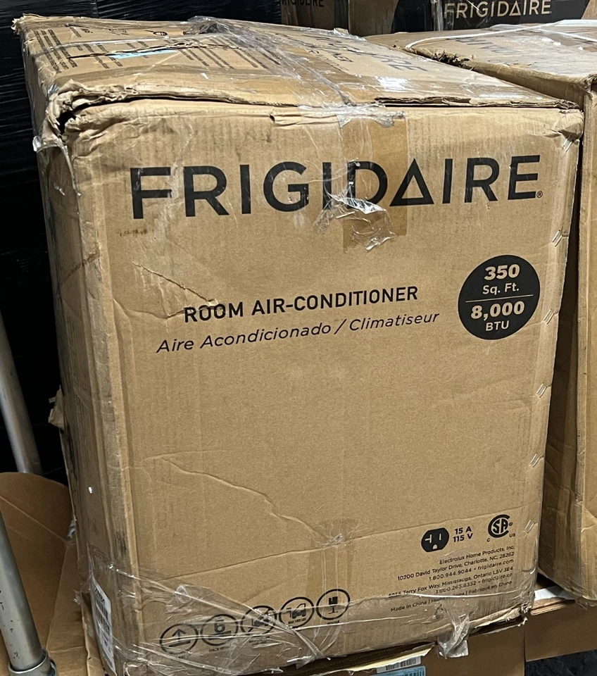 Ar condicionado de janela Frigidaire 8.000 BTU 115V com controle remoto FHSC082WB1 branco - Imagem 2 de 4