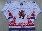 IIHF LUXEMBOURG Game Worn Ice Hockey Jersey Tackla Size Large #15
