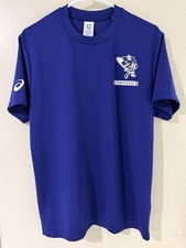 ASICS Official Tokyo Olympics 2020 Japan Team Fan Shirt Blue Adult