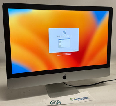 Apple iMac 27'' (i5-9600K 3.70GHz - 16GB RAM - 512GB SSD - MRR12LL/A)