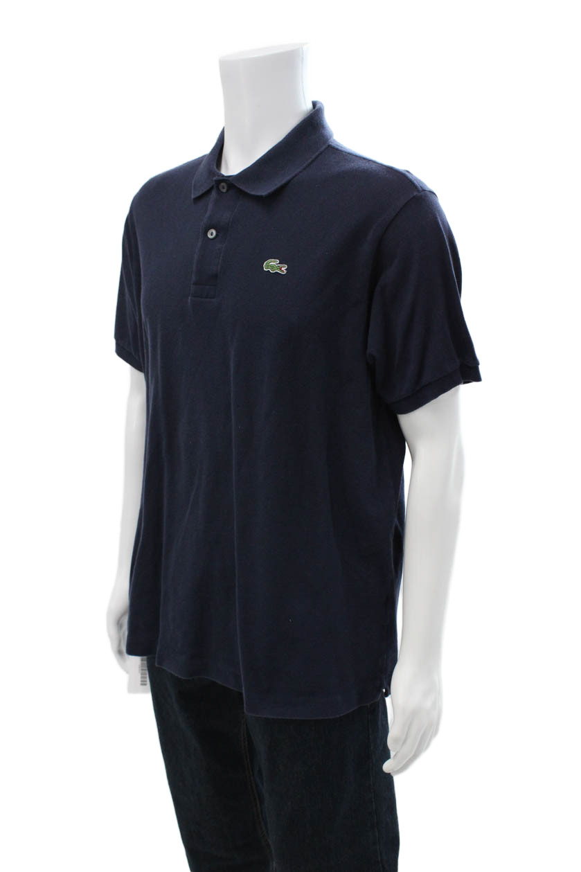 J Crew Mens Basic Short Sleeve Solid Blue 100% Co… - image 6