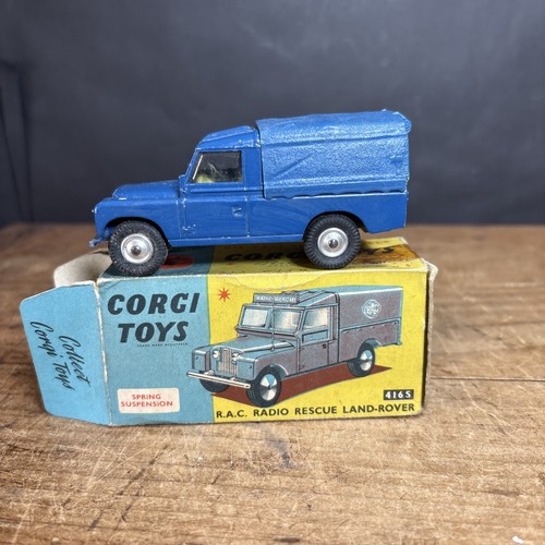 Corgi Toys 416S RAC Radio Rescue Land Rover ?? Boxed Original | eBay UK