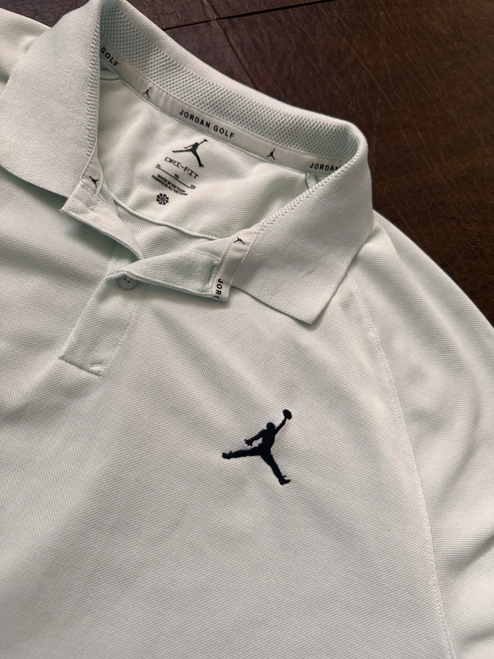 Camisa Polo Jordan Para Hombres XL Dri-FIT Golf Atlética Bordada Jumpman Foto 2 de 3