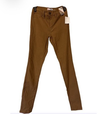 YMI Hyperstretch Mid Rise Skinny Forever Color Mustard Yellow Size Small NWT