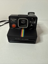 Vintage Original Polaroid SX-70 OneStep Rainbow Stripe Land Camera