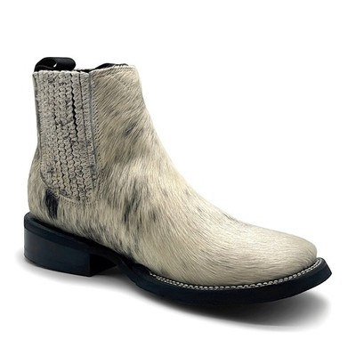 The Western Shops Men s Chelsea Pony Hair Western Ankle Boot