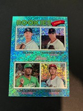2026 Heritage JOE ROCK Carson Seymour ROOKIE PITCHERS Blue Sparkle RC #389
