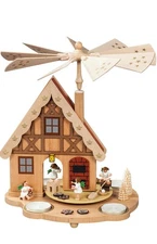 16243 - Richard Glaesser Pyramid - BaKing Angels - 10.5"H x 10"W x 10"D