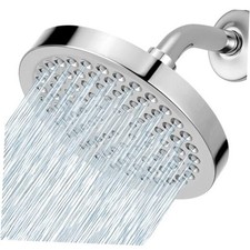 High Pressure Rain Shower Head - Luxury Modern Look - The Perfect Chrome