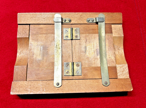 Antique Wood Glass Contact Printing Frame Negative Print Vintage