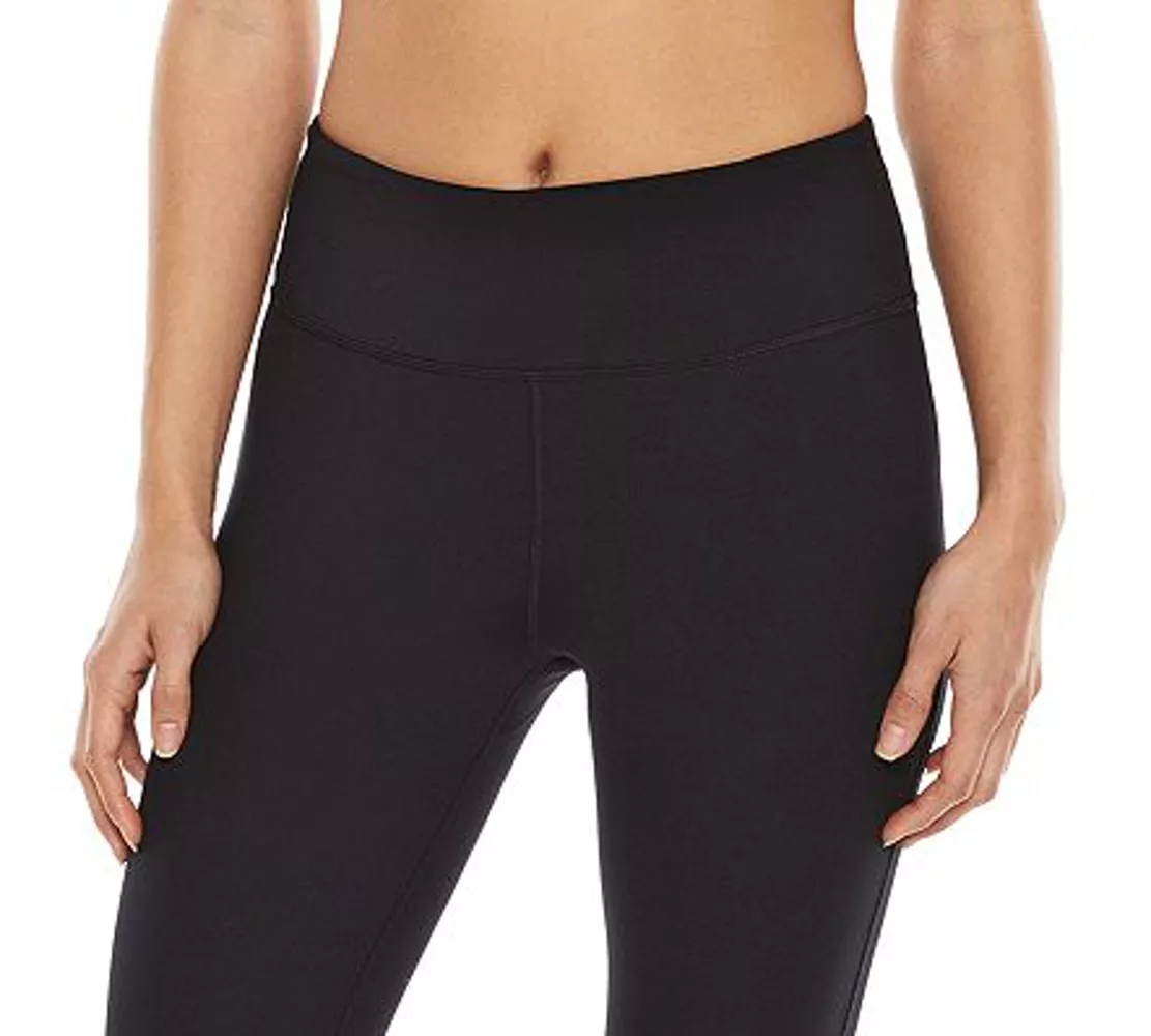 Women s Petite Muay Thai black Yoga Legging Gym Sports Athletic