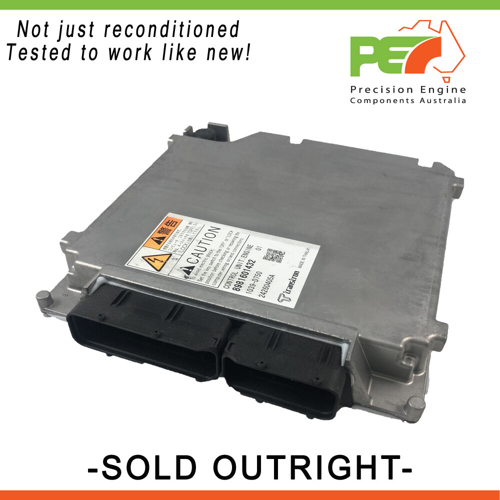 Reman. OEM Engine Control Module ECM For ISUZU D-MAX 3.0L 4JJ1 CRD