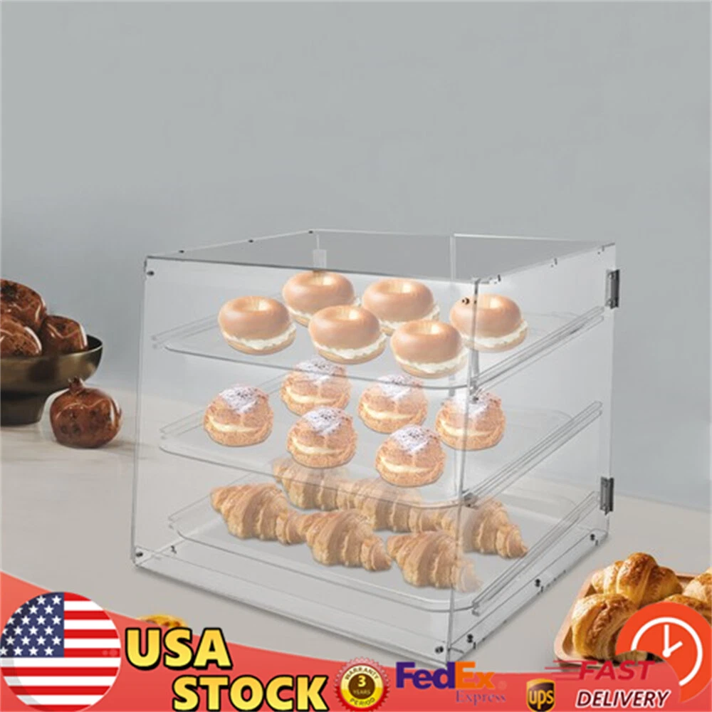 Bakery Display Case White / Small