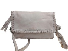 Tano True Vintage Leather Crossbody Messenger Around The Town Handbag Purse 