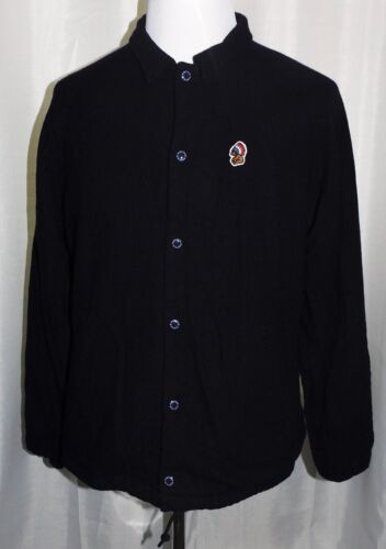 Men's PENFIELD Maynard Navy Blue Wool Blend Full Snap Down Lined Jacket size XL - Picture 2 of 10