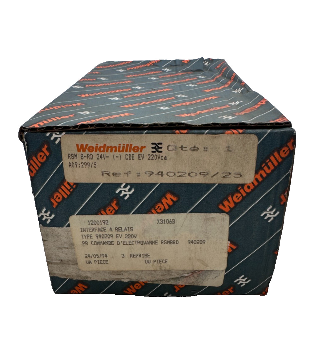 Relais RSM8-RD 24V CDE EV Isolation Électrique Optimale 220VCA