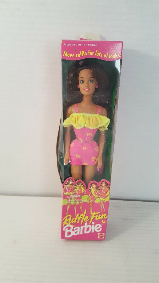 1994 Mattel Barbie Ruffle Fun Doll 12435 NRFB | eBay