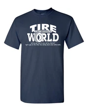 Tire World Lou Brown's Major League Movie Men's Tee Shirt 1782