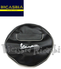 16566 - COPRIRUOTA COLOR NERO 3 - 50 - 8 VESPA 150 VBA1T VBA2T VBB1T VBB2T
