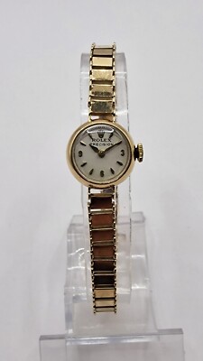 Ladies Rolex 9k Solid Yellow Gold Watch Vintage 40s Manual with | eBay