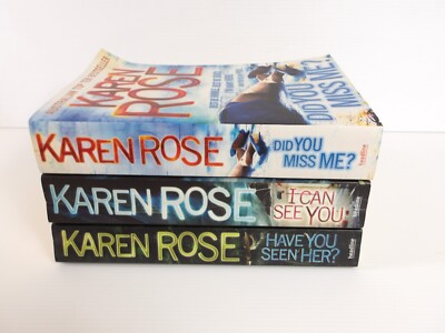 Did You Miss Me I can See You Have You seen Her Paperback Book by Karen Rose