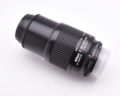 Nikon AF NIKKOR 80-200mm f/4.5-5.6 D Zoom Lens & Caps (#12628