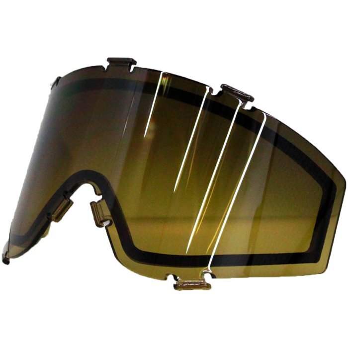 JT Spectra Goggle Replacement Lens - Bronze Gradient Lens For Paintball & Safety Glasses, Polycarbonate With UV Protection