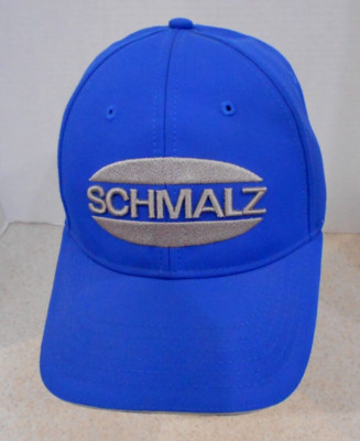 Schmalz Vacuum ICH One Size Blue Baseball Adjustable Strap Back Hat Cap
