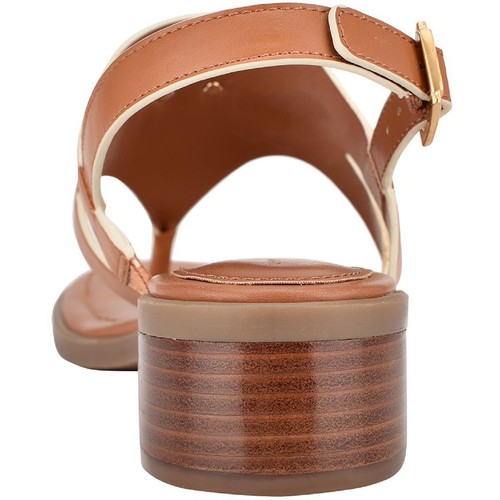 Tommy Hilfiger Womens Ezma Faux Leather Summer Thong Sandals Shoes BHFO 9913 | eBay