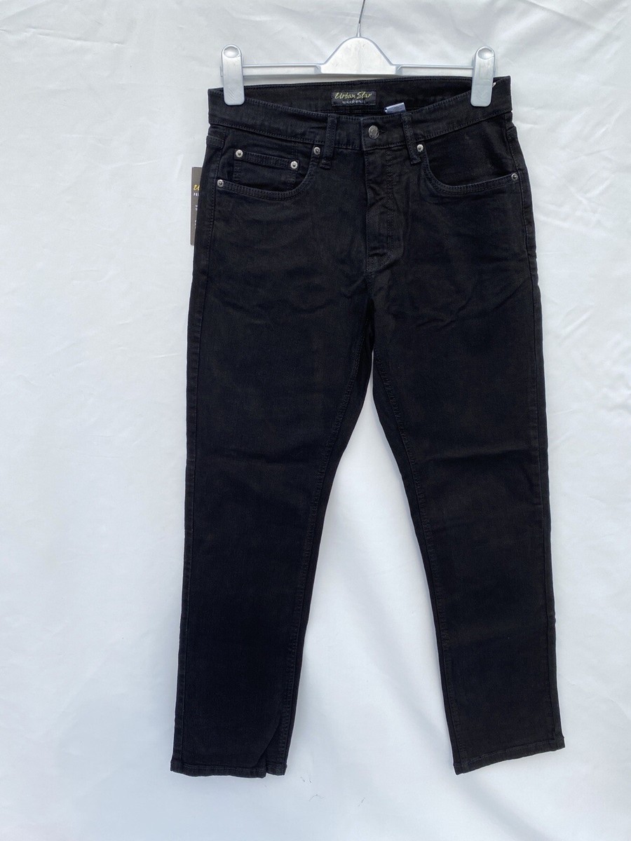 Mens Urban Star Premium Jeans relaxed stretch fit 32 x 32 UK