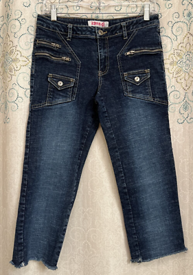 Jeans Capri Style Coupé Taille 20 Femme - Occasion Très Bon état