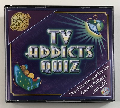 Cheatwell Games: TV Addicts Quiz Audio CD Spiel plus Scorekarten