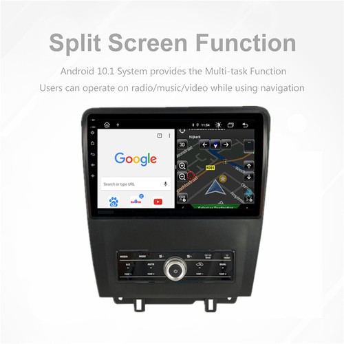 10" Android 10.1 Autoradio GPS Carplay Für Ford Mustang 2010 2011 2012 2013 2014 - Bild 9 von 12