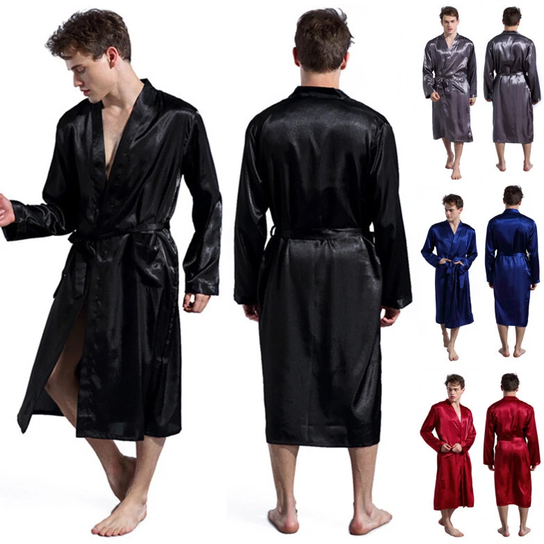 silk dressing gown ebay Silk Dressing Gown In Men's Sleepwear & Robes