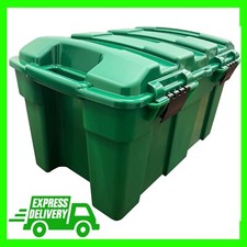 Large Capacity 40 Litre Indoor Outdoor Garage Green Garden Storage Box/Trunk