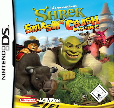 Shrek Smash 'n' Crash Racing (Nintendo DS)