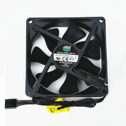 Ventilador de refrigeración Cooler Master A9225-28RB-4BP-F1 DC12V 0,60A 90*90*25 MM 9 CM 4 pines - Imagen 1 de 6