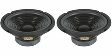 8" 4ohm Bass Speakers SVC Replacement Sound Woofer Car Home Audio PAIR 2 NEW