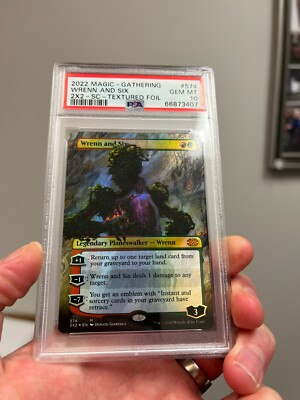 2022 MTG WRENN AND SIX Showcase Textured Foil PSA 10 #574 Double