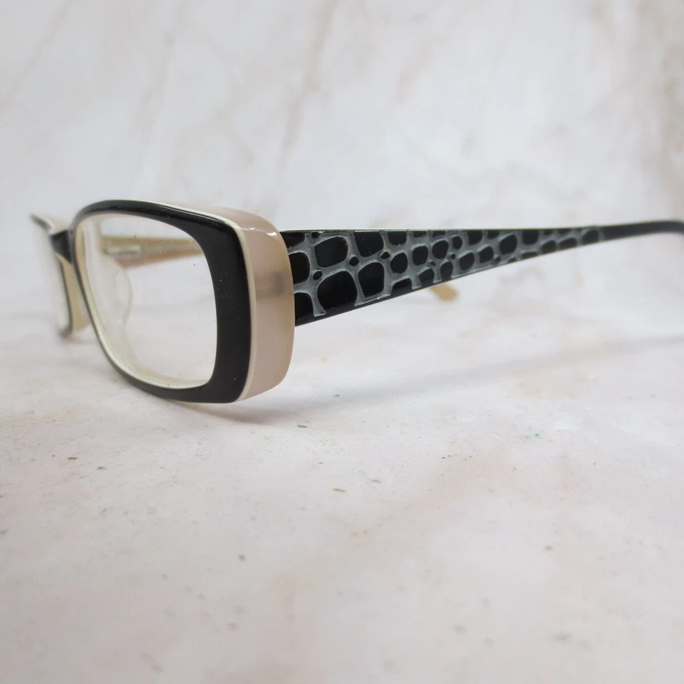 Marco de gafas inteligentes Cosmopolitan Book para mujer negro mate rectangular 51-17-140 Foto 2 de 4