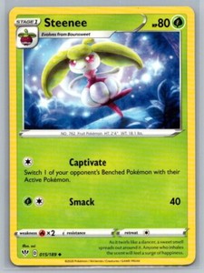 Steenee 015/189 Darkness Ablaze Uncommon Pokémon TCG