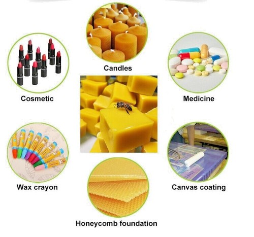 100 g - 500 g Hight Quality Cosmetic Grade raw beeswax. UK - Picture 2 of 5