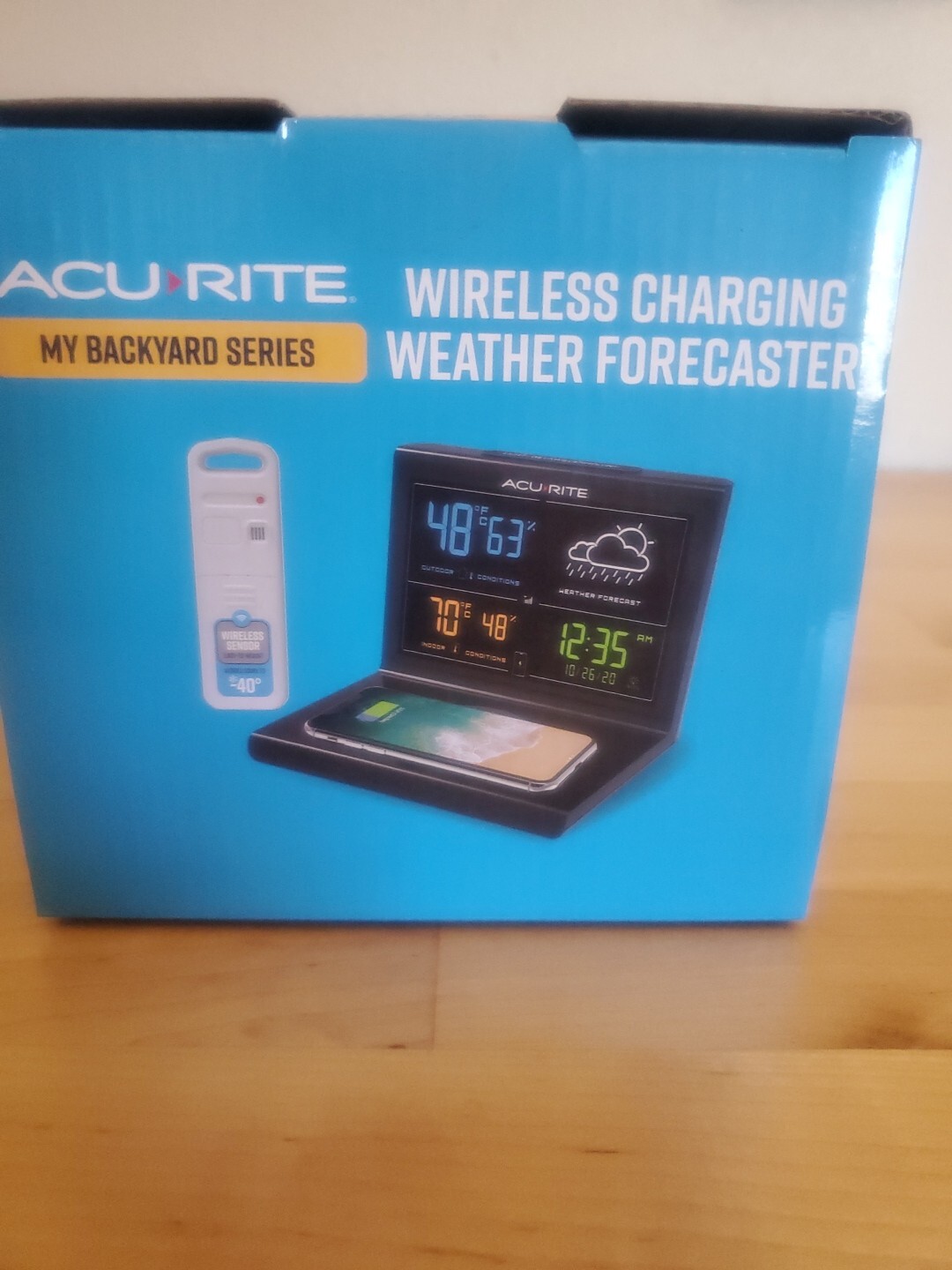 AcuRite, Digital Weather Station With Outdoor Sensor Wireless Charging